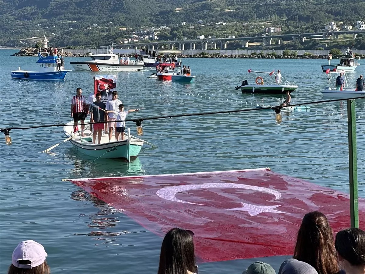 Gerze'de Denizcilik ve Kabotaj Bayramı Coşkusu
