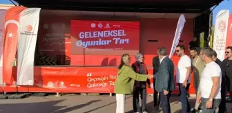 Şırnak'ta Geleneksel Oyunlar Tırı Çocuklarla Buluştu