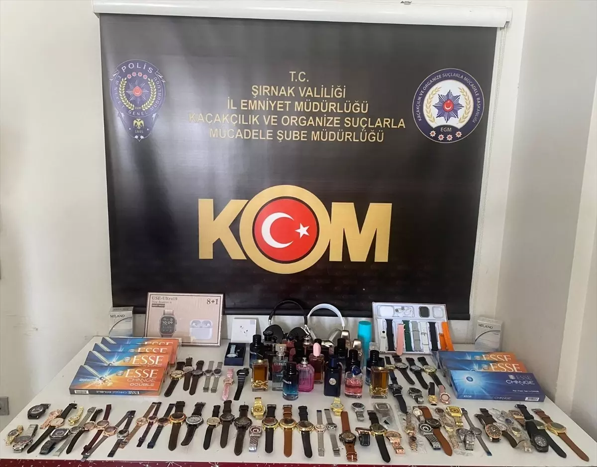 Şırnak'ta Kaçakçılık Operasyonu: 68 Şüpheli Hakkında İşlem Yapıldı