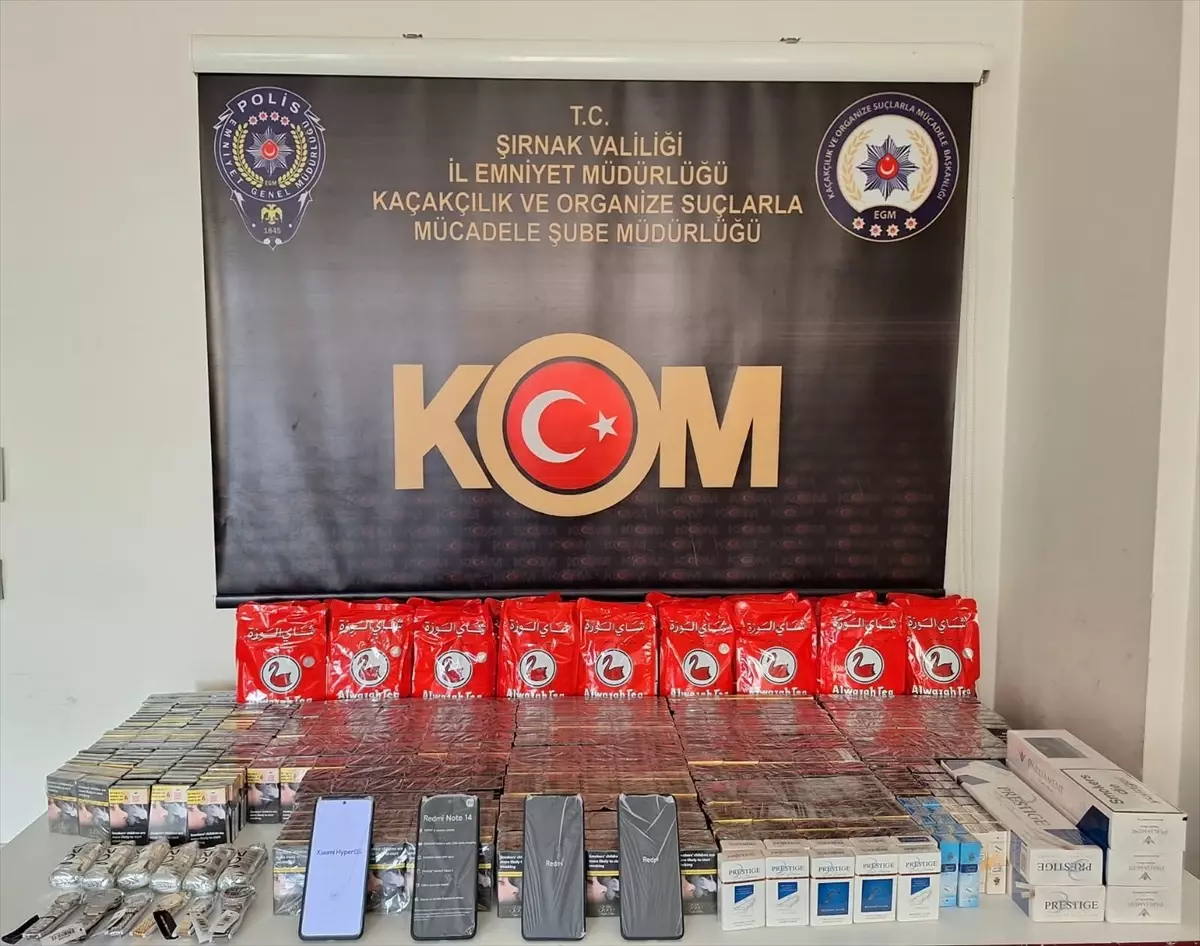 Şırnak'ta Kaçakçılık Operasyonu: 35 Gözaltı