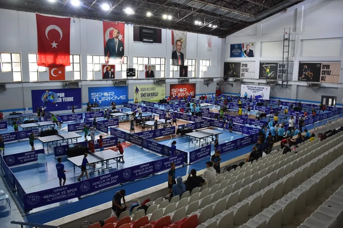 Şırnak'ta Küçükler Bölge Şampiyonası Başladı