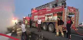 Şırnak'ta Yanan Cipte Sürücü Hayatını Kaybetti