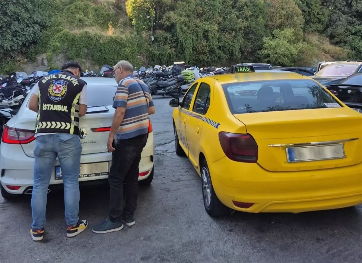 İstanbul'da Taksi Sürücüsüne 11 Bin Lira Ceza