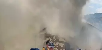 Sivas'ta Çıkan Yangında 5 Ev Zarar Gördü