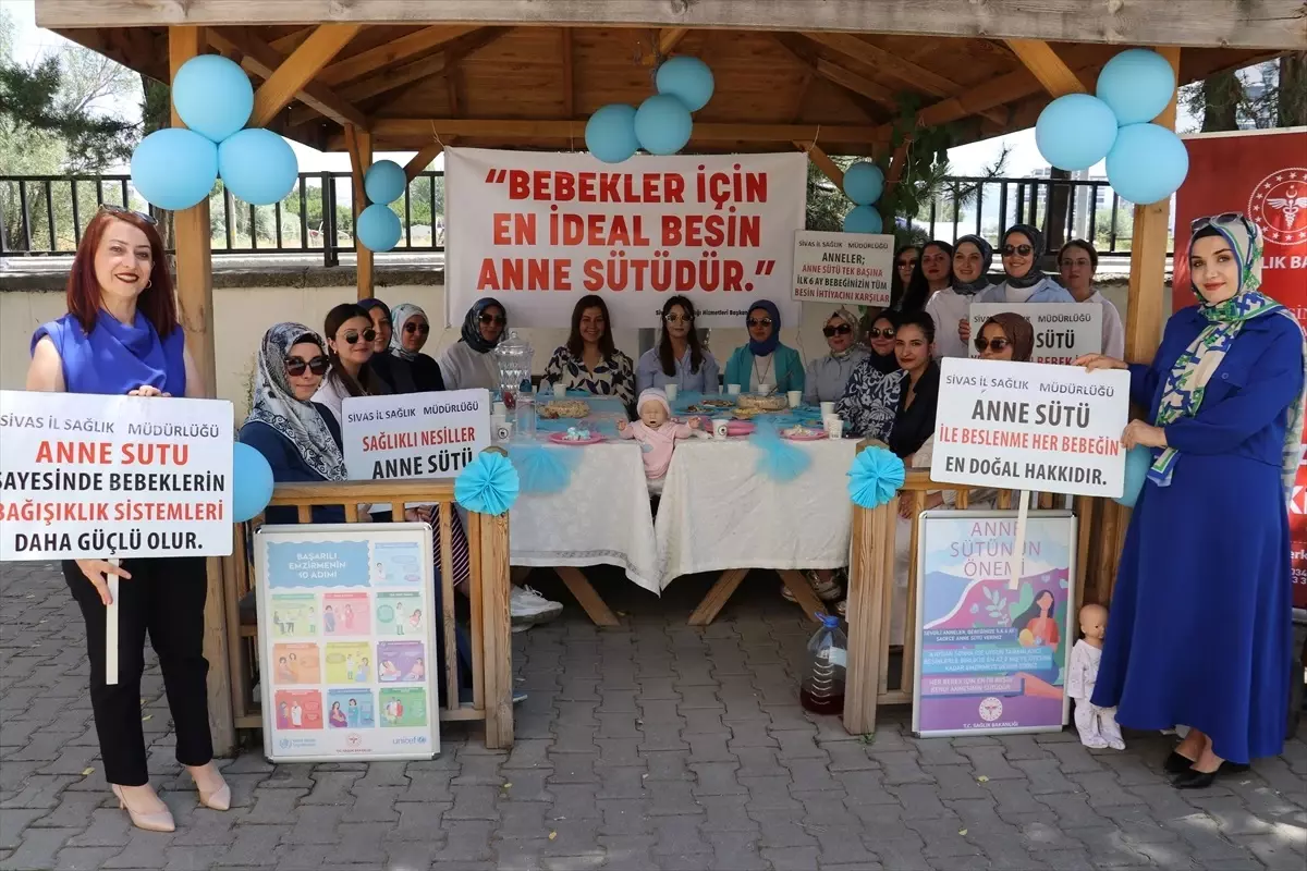 Sivas'ta Dünya Emzirme Haftası Etkinliği Düzenlendi