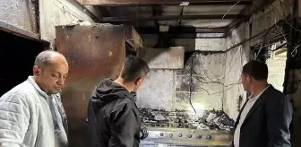 Sivas'ta Bir Kafede Yangın Çıktı