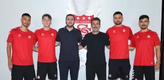 Sivasspor, 4 Yeni Futbolcu ile Anlaştı
