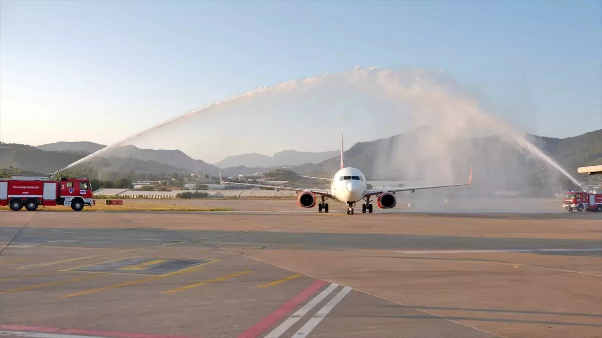 Slovakya'dan Alanya'ya İlk Charter Uçuş Realize Edildi