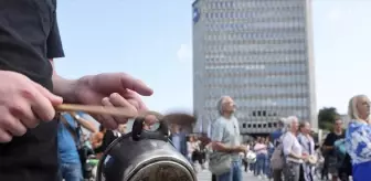 Lübliyana'da Gazze İçin Gösteri Düzenlendi