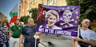 Bulgaristan'da Avroya Geçiş Protesto Edildi