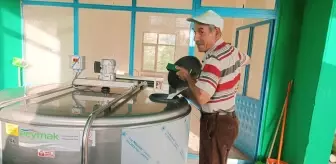 Sorgun Süt Üreticileri Birliği Günde 5 Ton Süt Topluyor