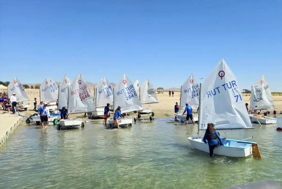 Anadolu Yelken Ligi Optimist Yarışları Kırşehir'de Başladı