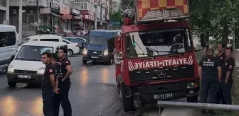 Sultangazi'de İtfaiye Aracı Kaza Yaptı