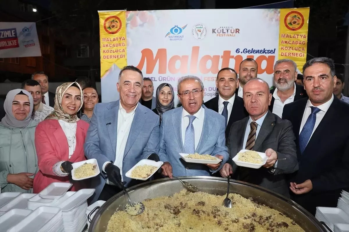 Malatya Yöresel Ürün Günleri Sultangazi'de Başladı