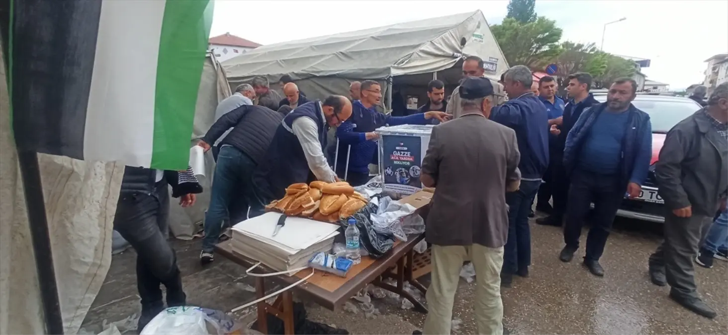Tokat'ta Gazze İçin Kermes Düzenlendi
