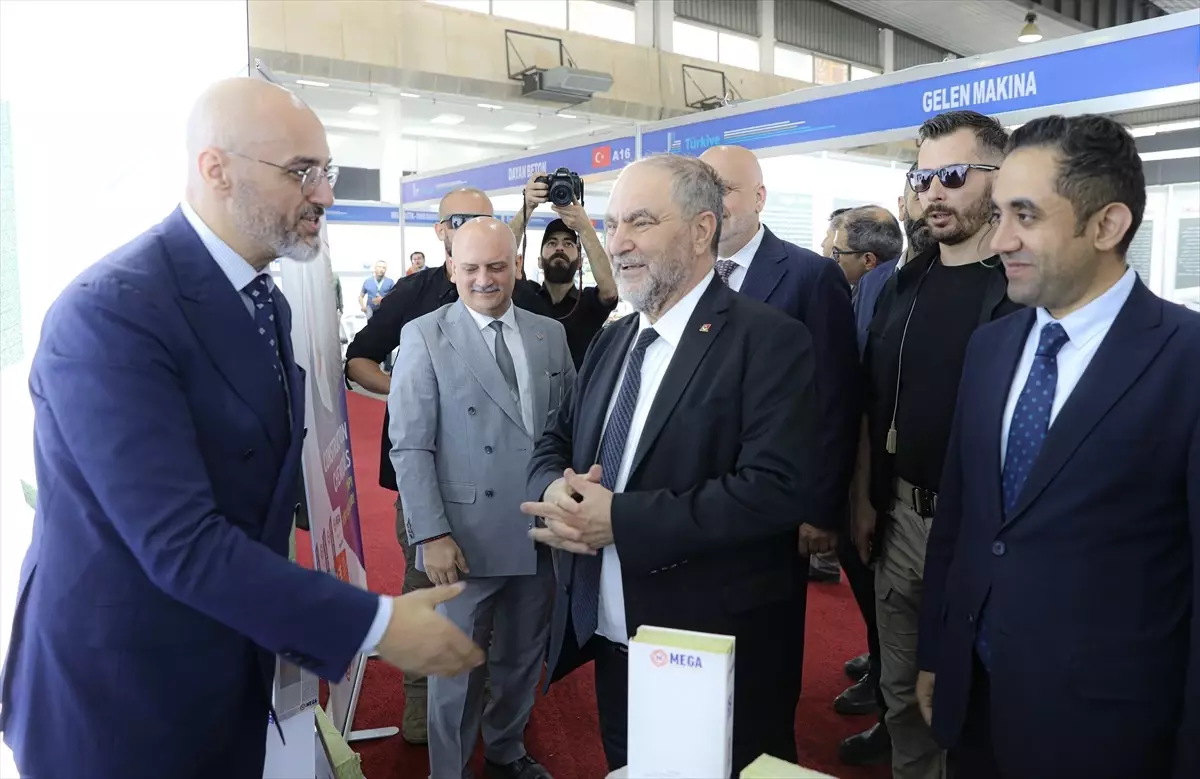 Suriye'de çok sayıda Türk şirketinin katılımıyla Uluslararası İnşaat Fuarı başladı