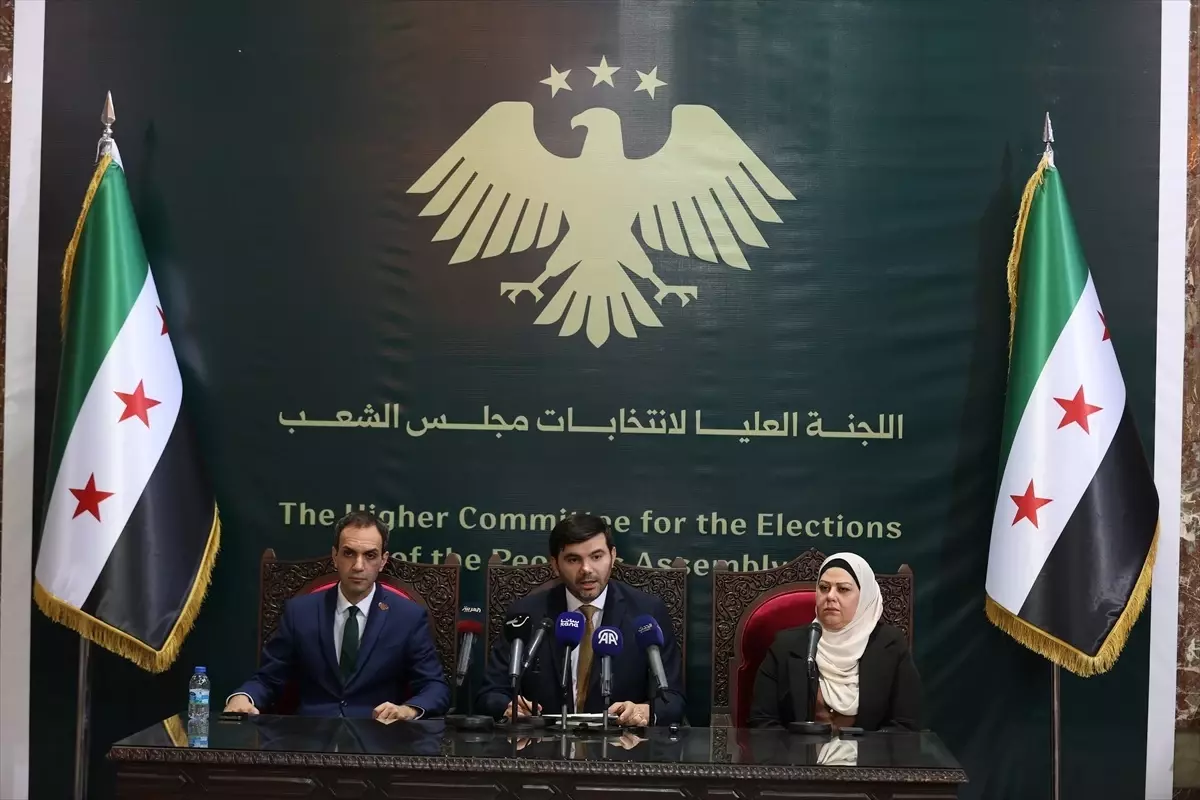 Suriye Halk Meclisi Seçim Komitesi Resmi Web Sitesini Açtı