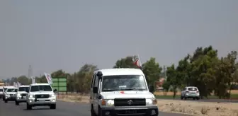 Suriye Kızılay'ından Süveyda'ya 30 Tır İnsani Yardım Gönderildi