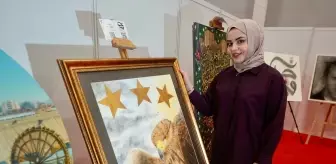 10. Uluslararası İstanbul Arapça Kitap Fuarı'nda Sanat Eserleri Sergilendi