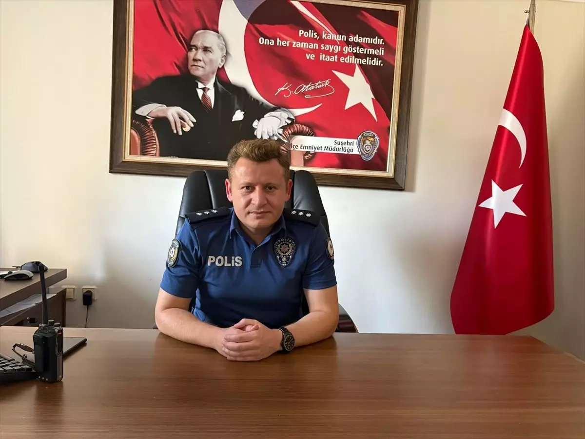 Fatih Güzel, Suşehri İlçe Emniyet Müdürü Olarak Görevine Başladı