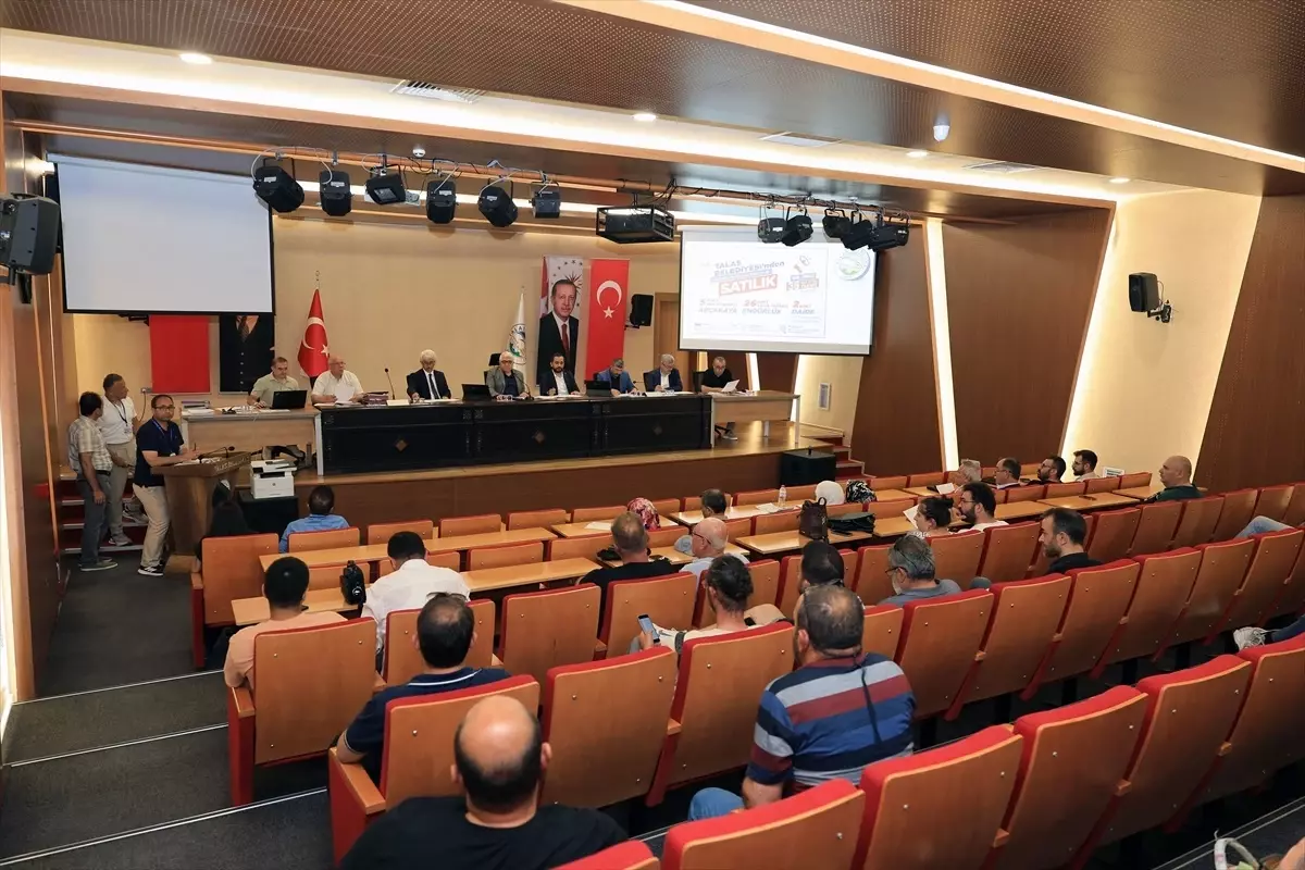 Talas Belediyesi Gayrimenkul İhalesinden 35 Milyon Lira Gelir Elde Etti