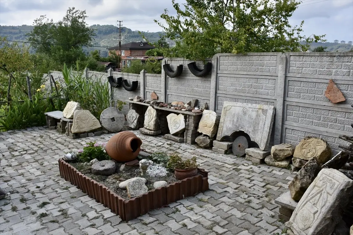 Emekli Muzaffer Sönmez, Taş Oymacılığıyla Çocukluk Hayalini Gerçekleştiriyor