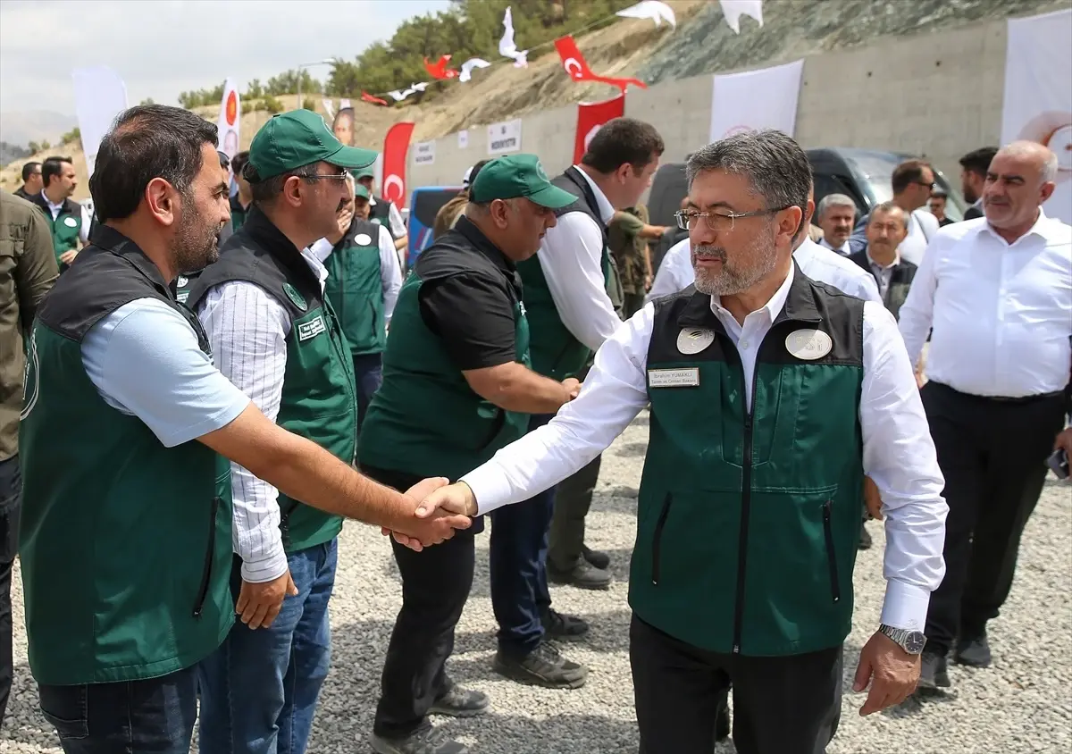 Tarım ve Orman Bakanı Yumaklı, Adıyaman'da konuştu Açıklaması