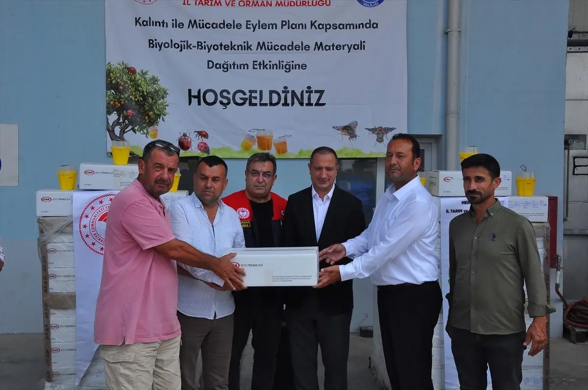 Mersin'de Akdeniz Meyve Sineğiyle Mücadele İçin 5 Bin Tuzak Dağıtıldı