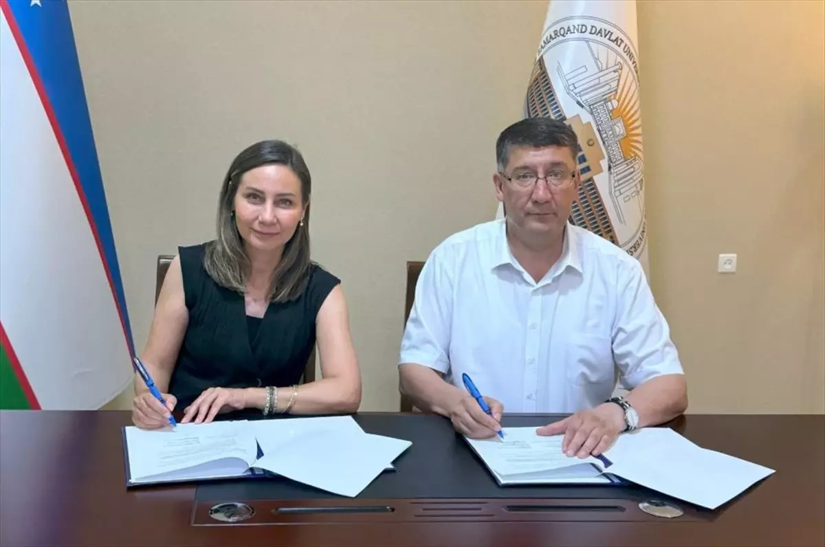 Tarsus Üniversitesi ve Özbekistan'da 6 Eğitim Kurumu Arasında İşbirliği Protokolü İmzalandı