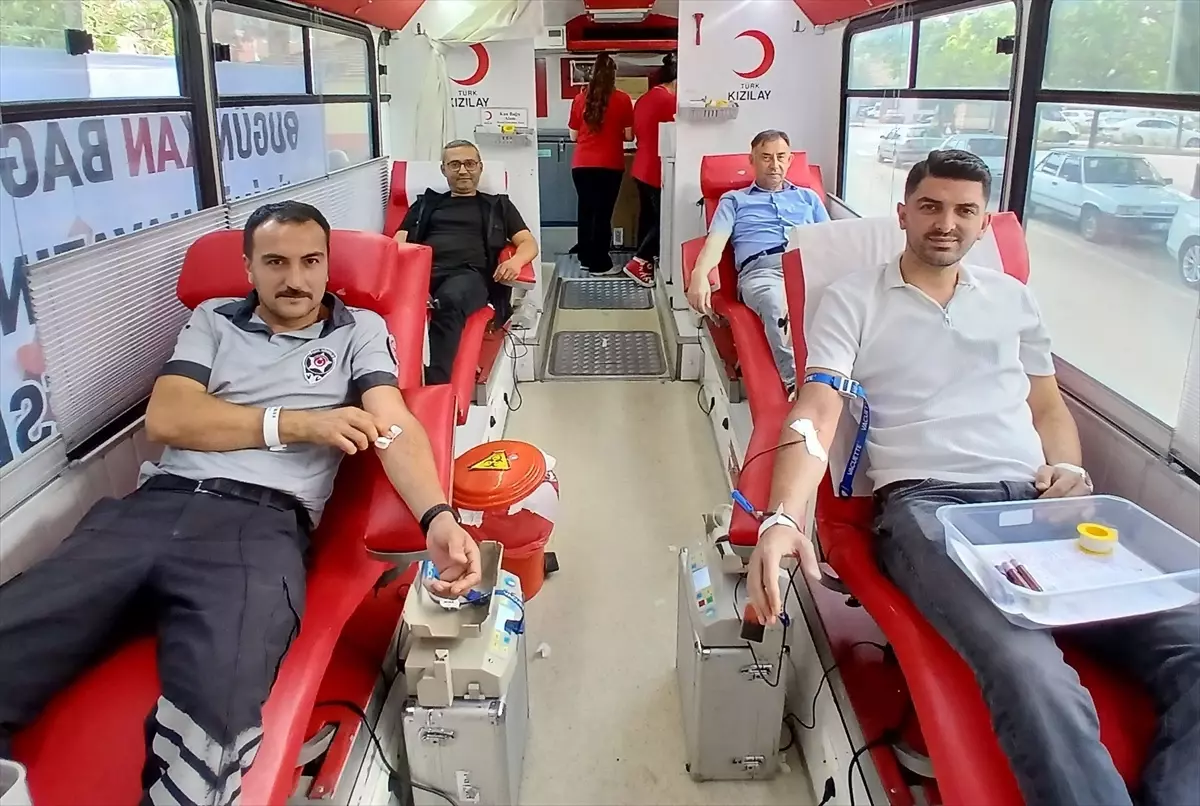Amasya'da Kan Bağışı Kampanyası Düzenlendi