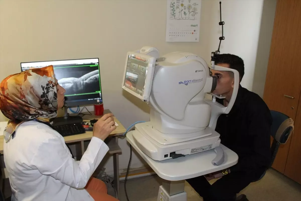 Tatvan Devlet Hastanesi'ne Yeni Optik Koherens Tomografi Cihazı Kazandırıldı