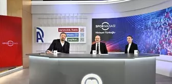 TBF Başkanı Hidayet Türkoğlu, AA Spor Masası'nın konuğu oldu (1)