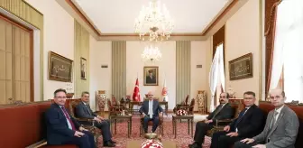 TBMM Başkanı Kurtulmuş, Atatürk Kurumu Başkanı Örs ve Ekibini Kabul Etti