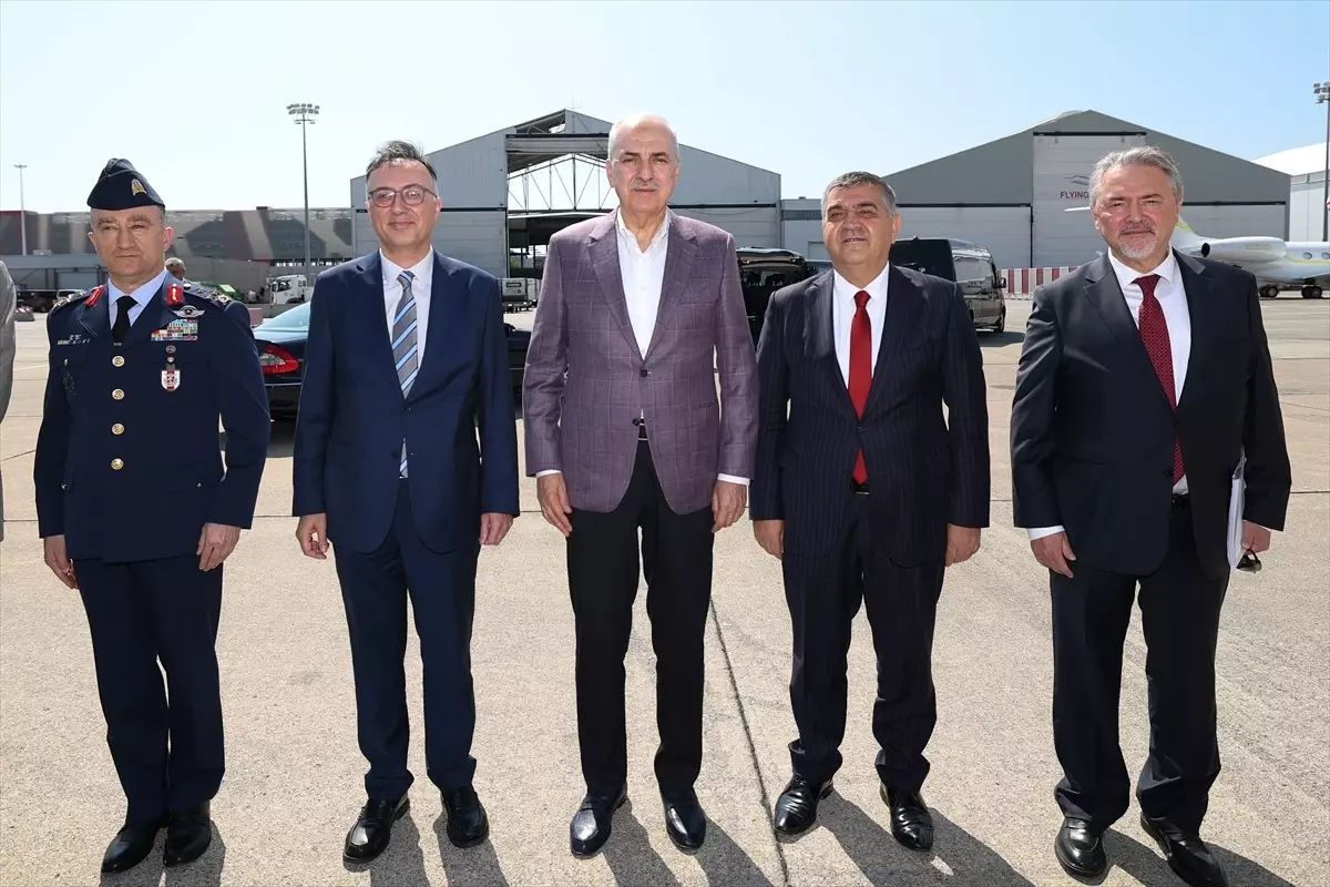 TBMM Başkanı Numan Kurtulmuş, NATO Parlamento Başkanları Zirvesi İçin Brüksel'de