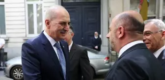 TBMM Başkanı Kurtulmuş, Belçika Diyanet Vakfını ziyaret etti