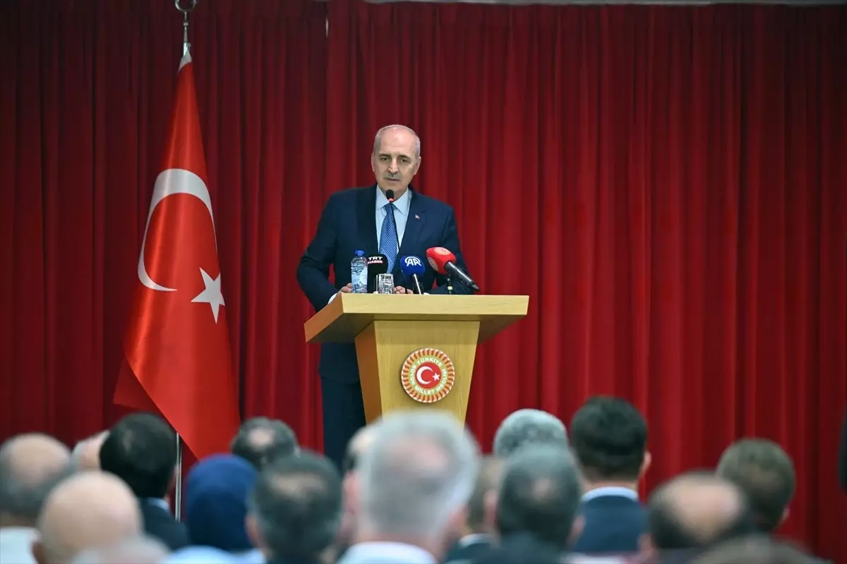 TBMM Başkanı Kurtulmuş, Brüksel'de 'Türk Toplumu Buluşması'nda konuştu Açıklaması