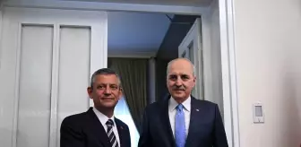 TBMM Başkanı Kurtulmuş, CHP Genel Başkanı Özel'i ziyaret etti