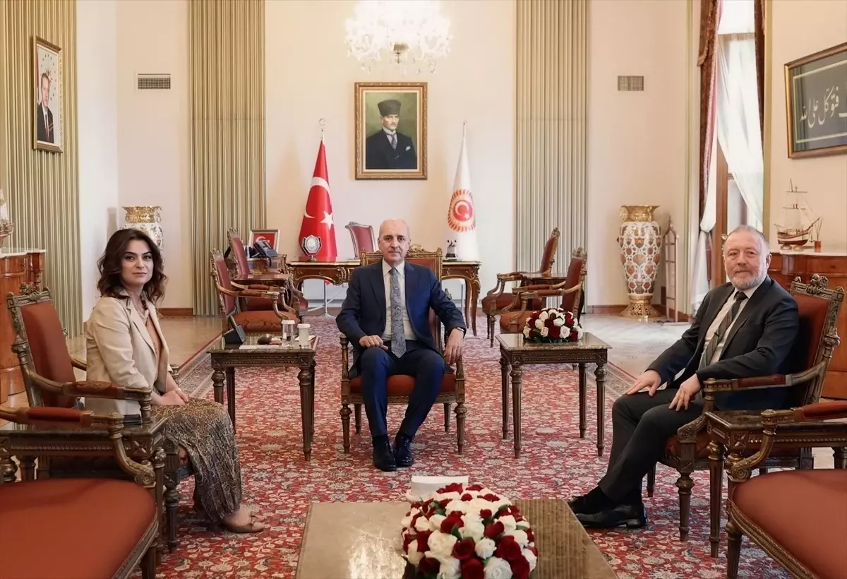 TBMM Başkanı Kurtulmuş, DEM Parti ile Terörsüz Türkiye Komisyonunu Görüştü