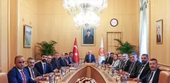 TBMM Başkanı Kurtulmuş, Doğu ve Güneydoğu Baro Başkanları ile Bir Araya Geldi