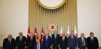 Eski Meclis Başkanları Numan Kurtulmuş'u Tebrik Etti