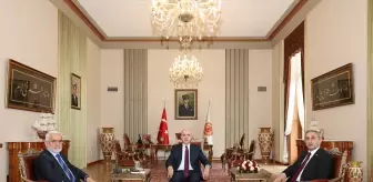 TBMM Başkanı Numan Kurtulmuş HÜDA PAR Genel Başkanı Zekeriya Yapıcıoğlu'nu Kabul Etti