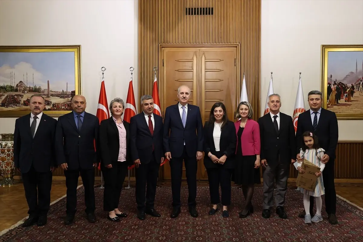 TBMM Başkanı Numan Kurtulmuş'tan Bayram Ziyareti