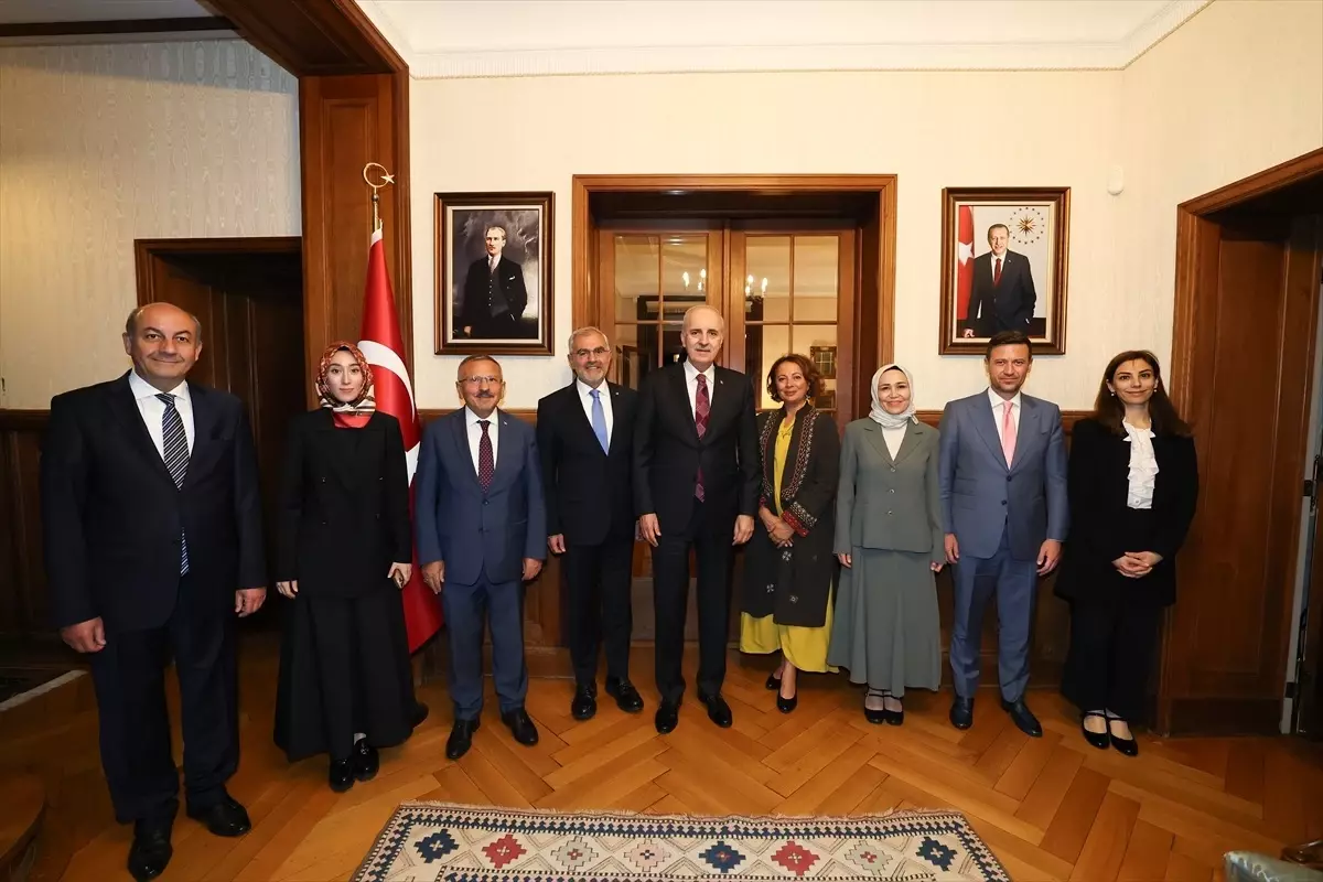 TBMM Başkanı Numan Kurtulmuş, BM Cenevre Ofisi'ni Ziyaret Etti