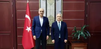 TBMM Başkanı Numan Kurtulmuş, Kazakistan'da Büyükelçilik Ziyareti Gerçekleştirdi