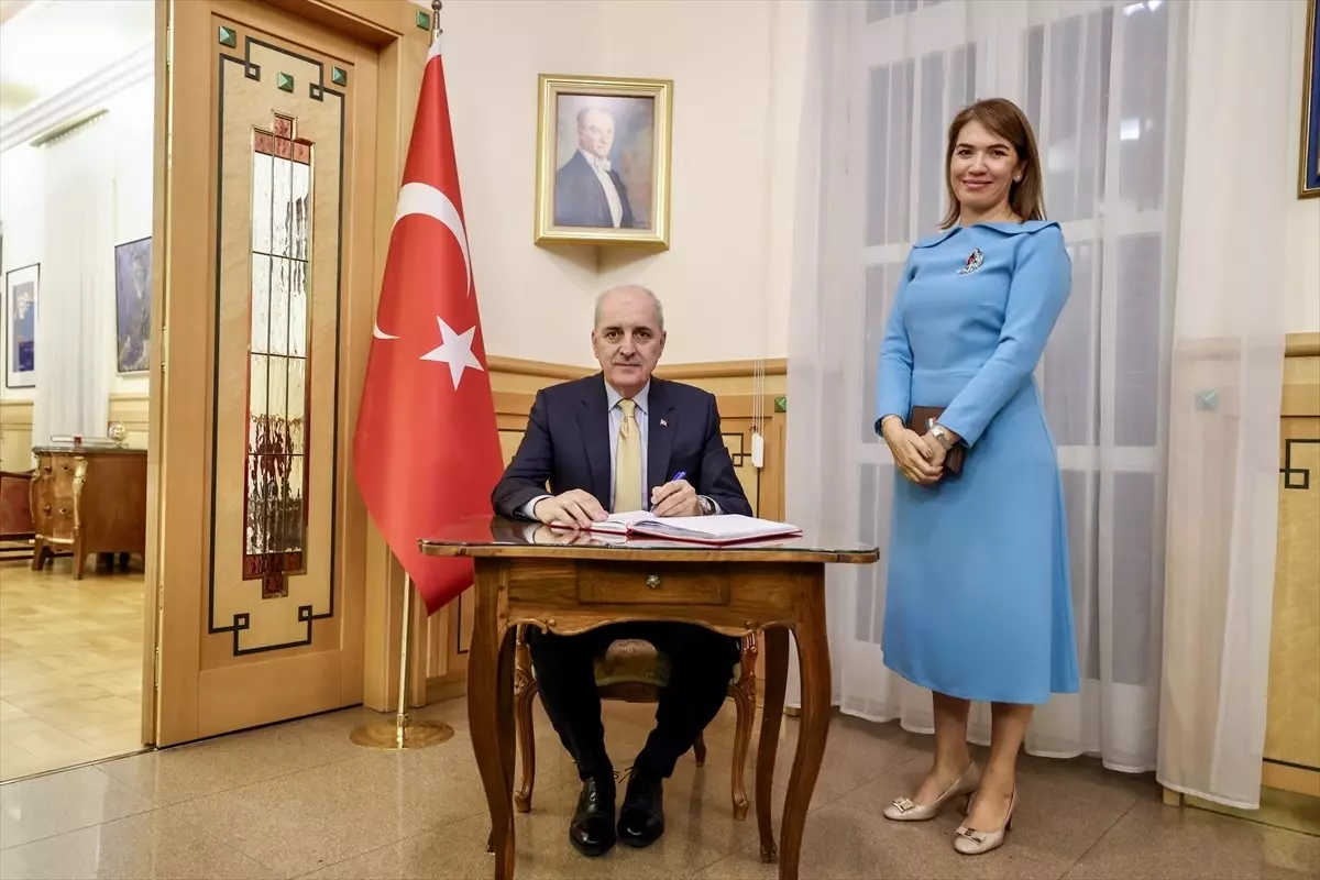TBMM Başkanı Kurtulmuş, Budapeşte Büyükelçiliğini Ziyaret Etti
