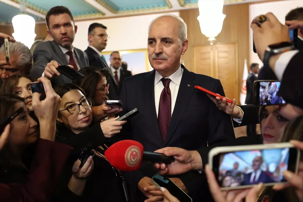 TBMM Başkanı Kurtulmuş, yeni yasama yılı resepsiyonunda soruları yanıtladı Açıklaması
