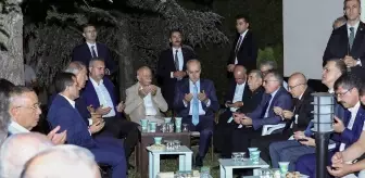 TBMM Başkanı Kurtulmuş'tan Bakan Şimşek'e Taziye Ziyareti