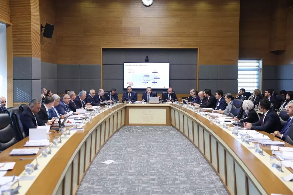 TBMM KİT Komisyonu'nda BOTAŞ'ın 2021 ve 2022 yılı hesapları görüşüldü