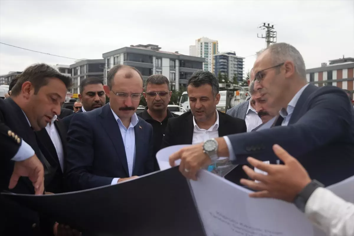 TBMM Plan ve Bütçe Komisyonu Başkanı Muş, Samsun'daki projeleri inceledi