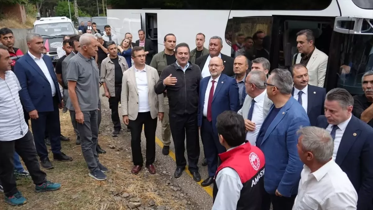 TBMM Zirai Don Araştırma Komisyonu Amasya'da İncelemelerde Bulundu